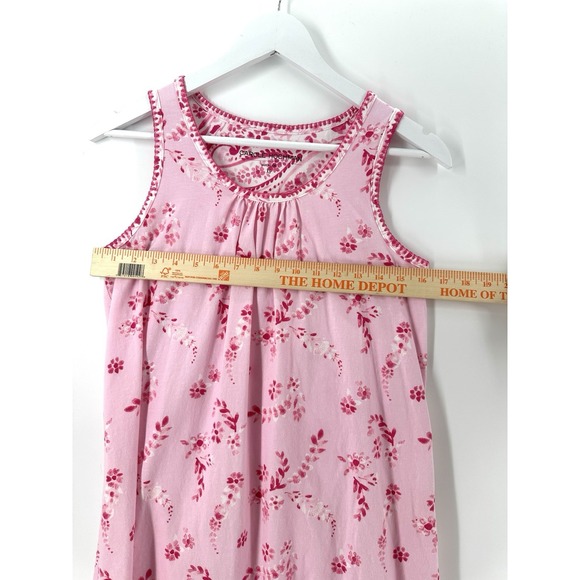 Carole Hochman Pink Floral Pajama Dress Robe Set Size M Loungewear Q1009 - Picture 13 of 16